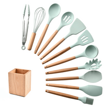 Load image into Gallery viewer, Premium Silicone Kitchen Cooking Utensils [NEW ARRIVAL]
